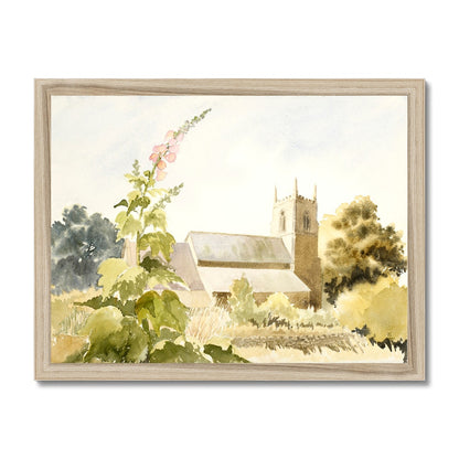 All Saints Church Winteringham (1991) Framed Print